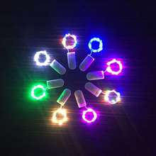 Fio de luz noturna de led para decoração de casa, decoração para festa, 2m, 20 peças 2024 - compre barato