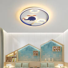 Luminária de teto moderna led, lâmpada acrílica de desenho animado para quarto infantil 2024 - compre barato