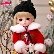UCanaan 30CM BJD Doll 1/6 18 Ball Joints Dolls With Full Outfits Clothes Wig Shoes Makeup Girls Christmas Xmas New Years Gifts 2024 - buy cheap