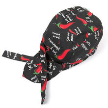 Colourfull Pirates Chef Cap Skull Cap Professional Catering Various Chef Hat 2024 - buy cheap