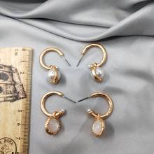 Pendientes de estilo europeo y americano para mujer, aretes de estilo Retro, a la moda, D21, 2019 2024 - compra barato