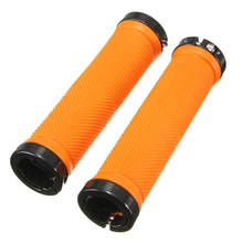 ABUO-1 пара ручек для велосипеда MTB BMX велосипедные ручки оранжевые 2024 - купить недорого
