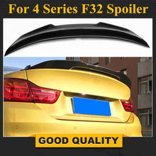 F32 Carbon Fiber Rear Spoiler Wing PSM Style Trunk Boot Lip For BMW F32 4 Series 2-door Coupe 2014 - present 2024 - buy cheap