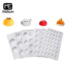 Meibum 7 Types Hemisphere-Shaped Silicone Cake Mold Baking Tools For Cakes Decorating Supplies Dessert Mousse Molds Muffin Pan 2024 - buy cheap