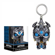 FUNKO игрового персонажа WOW fall of the lich king Артас карман брелок фигурка Коллекционная модель игрушки для детей 2024 - купить недорого