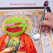 1Pcs Rhinestone Diamond Painting Brush Nail Art Manicure Brushes Set Line Flower Pen Dotting Painting DIY Acrylic Mermaid 2024 - buy cheap