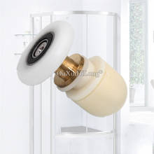 2020 New Arrival 4PCS Bathroom Shower Glass Door Rollers Pulleys Wheels Runners Diameter 19/23/25/27mm 2024 - buy cheap
