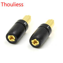 Thouliess Gold-Plated Headphone Plug for SRH1840 SRH1440 SRH1540 Male to MMCX Female Converter Adapter 2024 - buy cheap