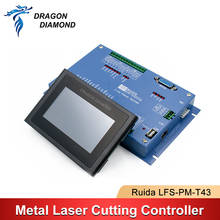 Máquina de corte láser de Metal, controlador Ruida LFS-PM-T43, sistema de enfoque en vivo analógico de Metal con pantalla táctil 2024 - compra barato