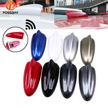 POSSBAY Car Shark Fin Antennas Auto Radio Antenna Aerials Roof Decoration for BMW Audi VW Polo Ford Nissan FM Signal Amplifier 2024 - buy cheap