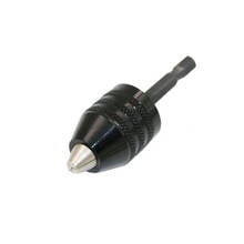 URANN 1pc 0.3-8mm Keyless Drill Chuck Screwdriver Impact Driver Adapter 1/4 '' Hex Shank Drill Bit Collet Tool Black Color 2024 - buy cheap