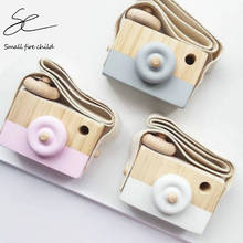 NEW Cute Hanging Wooden Camera Toys Kids Toys Gift Room Decor Furnishing Articles Christmas Gift for Kid Wooden 2024 - buy cheap