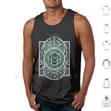 Ultra Sacred Geometry-Dark Tank Tops Vest Sleeveless Yoga Mandala India Chakra Sacred Geometry Spiritual Magic Cosmos 2024 - buy cheap