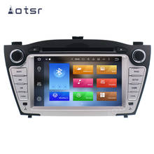 AOTSR-Radio con GPS para coche, reproductor Multimedia con Android 10, 2 Din, DSP, para Hyundai IX35 Tucson 2009 - 2018 2024 - compra barato
