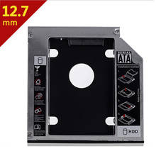 GOFORAY 12.7mm SATA 2nd SSD HDD Hard Drive Caddy for DVD-ROM / CD- BLACK 2024 - buy cheap