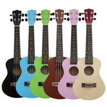 Ukelele clásico de madera de 23 pulgadas, instrumento Musical de alta calidad, Piano de cuatro cuerdas, guitarra pequeña para niños, regalo para amantes de la música de Navidad 2024 - compra barato