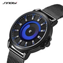 SINOBI-reloj de cuarzo para hombre, cronógrafo con movimiento japonés creativo, estilo Hip Hop, moderno, Miyota, 2020 2024 - compra barato