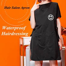 Hair Salon Apron Hairdressing Cape For Barber Waterproof Dyeing Cape For Hairdresser Work Clothes Hairdressing Apron G1014 2024 - buy cheap
