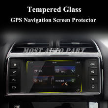 Закаленное стекло 8,0 дюйма для защиты экрана GPS-навигатора для Jaguar F-Pace X761 2016-2019, автомобильные аксессуары, украшение интерьера автомобиля 2024 - купить недорого