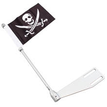 Bandeira pirata para bagagem, rack de bagagem para moto, acessórios para mestre da estrada, chefe indígena 2024 - compre barato