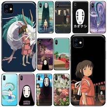 Anime Spirited Away Phone Case for iPhone 11 12 pro XS MAX 8 7 6 6S Plus X 5S SE 2020 XR mini 2024 - buy cheap