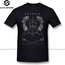 T camisa medieval polonês alado hussar design camiseta mangas curtas gráfico camiseta 100 algodão engraçado moda masculina tshirt 2024 - compre barato