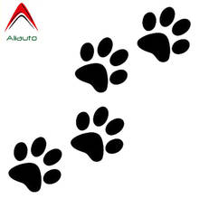 Aliauto Creative Car Sticker Animal Cat Paw Print Vinyl Accessories PVC Decal for Peugeot 3008 Golf 6 Harman Kardon,12cm*5cm 2024 - buy cheap