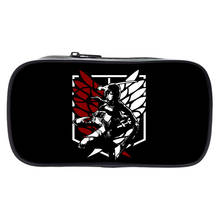 Attack On Titan Pencil Case Multifunction Pencil Bag Children Anime Pencil Box Students Cartoon Pen Bags Kids Pencil Holder Gift 2024 - buy cheap