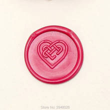heart knot Wax Seal Stamp,heart seals,wedding gift, wood wax stamp,party seal, 2024 - buy cheap