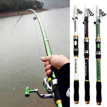 GHOTDA 3.6M 3.0M 2.7M 2.4M 2.1M Portable Telescopic Fishing Rod Glass Fiber Fishing Pole Travel Sea Fishing Spinning Rod 2024 - buy cheap