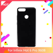 Hot 6 Pro X608 Case Matte Soft Silicone TPU Back Cover For Infinix Hot 6 Pro X608 Phone Case Slim shockproof 2024 - buy cheap
