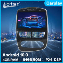 Aotsr android 10.0 4 + 64gb jogador de rádio do carro navegação gps carro estéreo hd unidade cabeça multimídia para renault clio 2013 + dsp carplay 2024 - compre barato