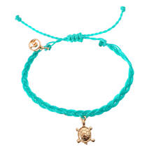 Pulsera de Surf en la playa para mujer, abalorios de olas hechos a mano, cordón trenzado de cera de tortuga, pulsera de Amistad de cuerda multicolor 2024 - compra barato