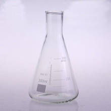 300ml Narrow Neck Borosilicate Glass Conical Erlenmeyer Flask For Chemistry Laboratory 2024 - buy cheap