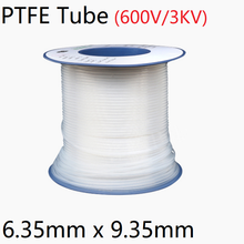 ID 6.35mm x 9.35mm OD PTFE Tube T eflon Insulated Rigid Capillary F4 Pipe High Low Temperature Resistant Transmit Hose 3KV Clear 2024 - buy cheap