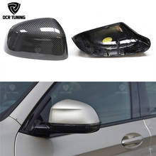 1 : 1 estilo de substituição para bmw novos modelos x3 g01 x4 g02 x5 g05 fibra de carbono espelho retrovisor lateral capa m olhar 2018-up 2024 - compre barato