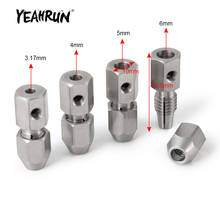 Yeahrun-ferramenta de brinquedo rc, adaptador de mandril de acoplamento para eixo e motor, 3.17/4/5/6mm, ferramenta de broca elétrica 2024 - compre barato