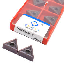 10PCS TNMG160408 LM MP1125 High Quality External Turning Tool TNMG 160408 Carbide Inserts Lathe Cutter Tool for Stainless Steel 2024 - buy cheap