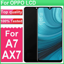100% Tested 6.2" Display With Frame For OPPO A7 LCD Display Touch Screen Digitizer Assembly For OPPO AX7 LCD Screen 2024 - buy cheap
