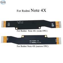 YuXi 1pc Main Motherboard LCD Display Connector Flex Ribbon Cable For Xiaomi Redmi Note 4X Mainboard 2024 - buy cheap