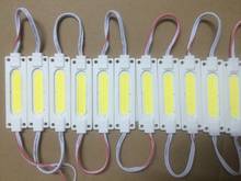 100 piezas LED inyección módulo COB LED impermeable LED luz trasera luz COB LED módulo para firmar Blanco/blanco cálido DC12V 2 W IP67 ABS 2024 - compra barato