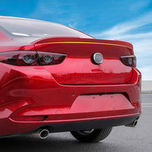 Для Mazda3, Mazda 3, 2019, 2020, 2021, модифицированное фиксированное заднее крыло, декоративные автомобильные аксессуары 2024 - купить недорого