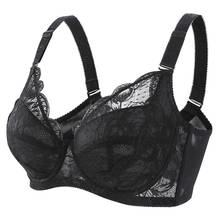 Women's Beauty Lace Bra Plus Size Non Padded Minimizer Bras Full Figure Underwire Brassiere 34 36 38 40 42 44 46 48 B C D E FGH 2024 - buy cheap