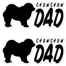 CHOWCHOW dad  Animal Car Stickers Lovely Waterproof Self-Adhesive Vinyl Sticker Cover Car Decal 2024 - buy cheap