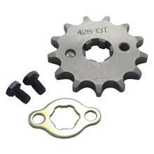 13T Tooth 428 ID 17mm /20mm Front Engine Sprocket For Motorcycle Dirt bike ATV Quad Buggy 2024 - buy cheap