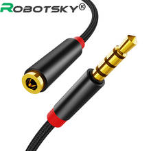 3.5mm Jack Audio Cable Jack 3.5 mm Male To Female Audio Aux Cable For PCComputer Headphone Speaker Wire Line Aux Cord 2024 - buy cheap