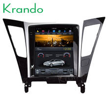 Krando Android 9.0 10.4" Tesla Vertical touch screen for Hyundai Sonata 8 2011-2014 car dvd gps radio player multimedia system 2024 - buy cheap