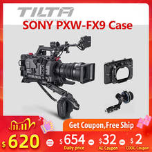 Instock tilta gaiola da câmera para sony PXW-FX9 dslr câmera gaiola completa pxw fx9 rig com placa base potência ES-T18-V 2024 - compre barato