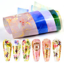 Nail Foils Marble Series Nail Transfer Foils Decorations DIY idea nail Art Transfer Sticker Decals Nail Accessories 2024 - buy cheap