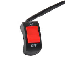 Motorcycle Handlebar Light Switch 7/8 Electrical System Direct Current 12v Black 2024 - buy cheap